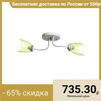 

Chandelier 1341002/2GN E27 15 W White-Green 4533436
