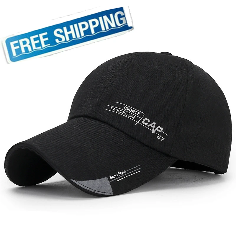 Outdoor Quick Dry Waterproof Sport Peaked Cap Sun Hat Baseball Caps Women Men Street Hiphop Hats | Аксессуары для одежды