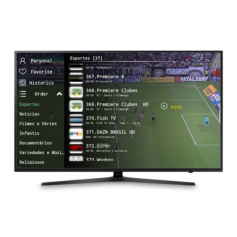 IP tv Бразилия подписка IP tv Android 500+ Live Free Бразилия VOD H.265 EPG 4K VIP португальский Abonnement IP tv Brasil IP tv код