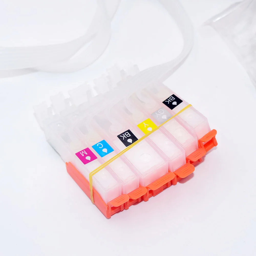 6 ÷ PGI-170 CLI-171 Ciss ý ĳ PIXMA MG7710 TS8010 TS9010  PGI170 CLI171