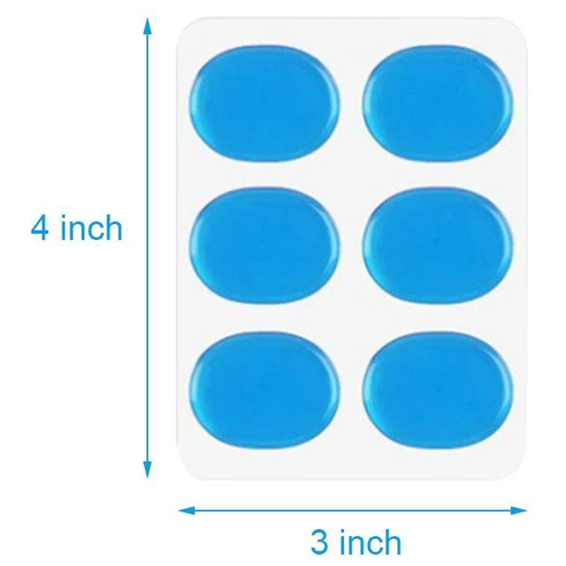 BMDT-набор из 48 силиконовых самоклеющихся барабанов Snare Mute мат демпфер гелевая накладка силиконовый барабан демпфирующий барабанный демпфер для управления барабаном