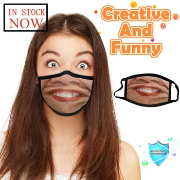 

Children Cool Mouth Cover Funny Anti-pollution Washable And Reusable Mask Fashion Face Mask Respirator Mascarilla Reutilizable