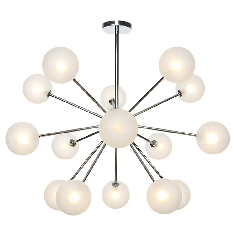 Magic Bean Pendant Lamp Iron Lamp Body Glass Pendant Light Nordic Indoor Lighting Decoration Light Fixture LED G4 Lustre 220V