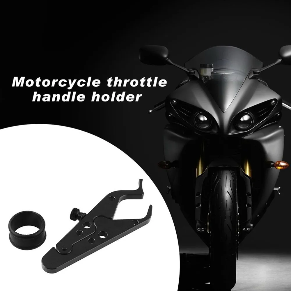 

Motorcycle Throttle Lock - Motorcycle Cruise Control - Motorcycle Cruise Lock Assist with Silicone Ring Protect Throttle Grip