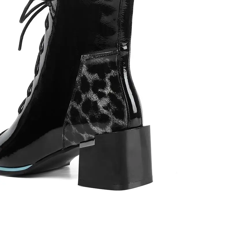 ALLBITEFO/Новинка; женские ботинки из натуральной кожи; ботильоны в сдержанном стиле; сезон осень-зима; высококачественные однотонные ботинки