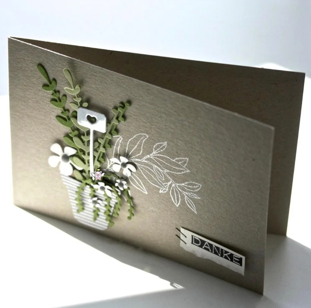 Поросенок ремесленный Металл резки штампов высечки формы в горшках цветок чайник в виде листка записная книжка нож лекало, лезвие трафареты для резки штампов