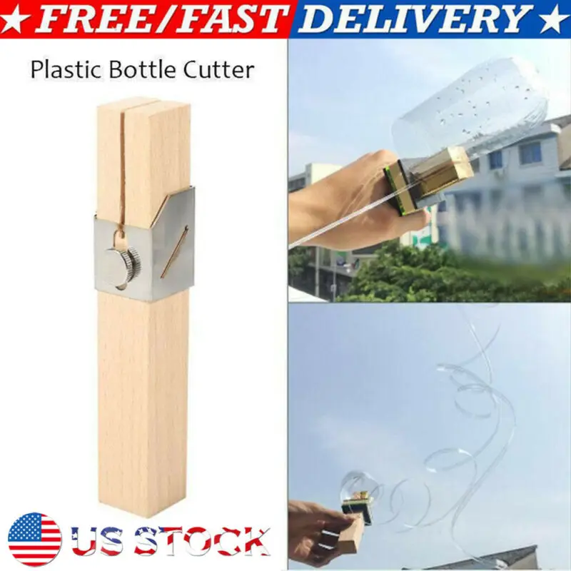 DIY пластиковые бутылки Веревка Резак Открытый зеленый ручной сад украшение дома инструмент
