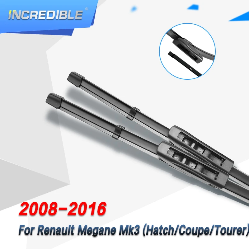 Невероятный щетки стеклоочистителя для Renault Megane Mk3 2" и 16" подходит штык оружия 2008 2009 2010 2011 2012 2013