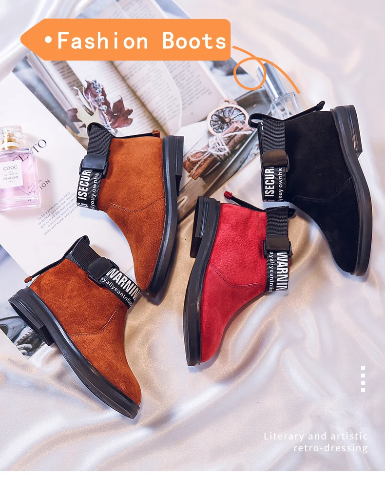 Kids Shoe Winter Baby Girls Autumn Ankle Boots New Kids Genuine Leather Fashion Fur Boots Children Princess Soft Warm Shoes