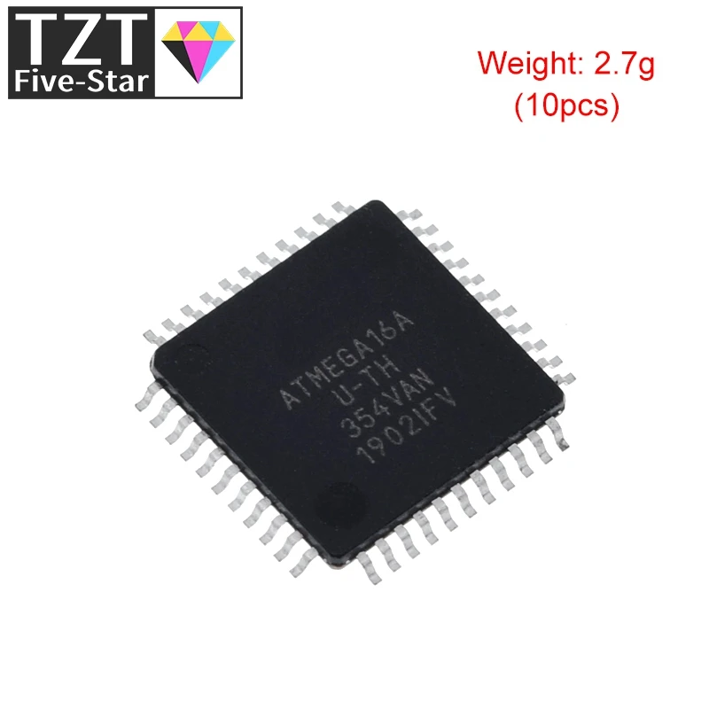 TZT 1/3 Stück ATMEGA16A-AU ATMEGA16A ATMEGA16 – Detail 3
