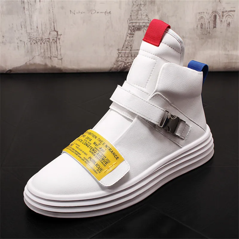 Hip Hop Men Luxury Sneakers High Tops Skateboard Shoes Trainers Loafers Flat Board shoes Zapatillas Hombre