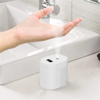 

100ml Automatic Alcohol Disinfection Sprayer Portable IR Induction Hand Sanitizer Dispenser Intelligent Induction Sprayer Home #