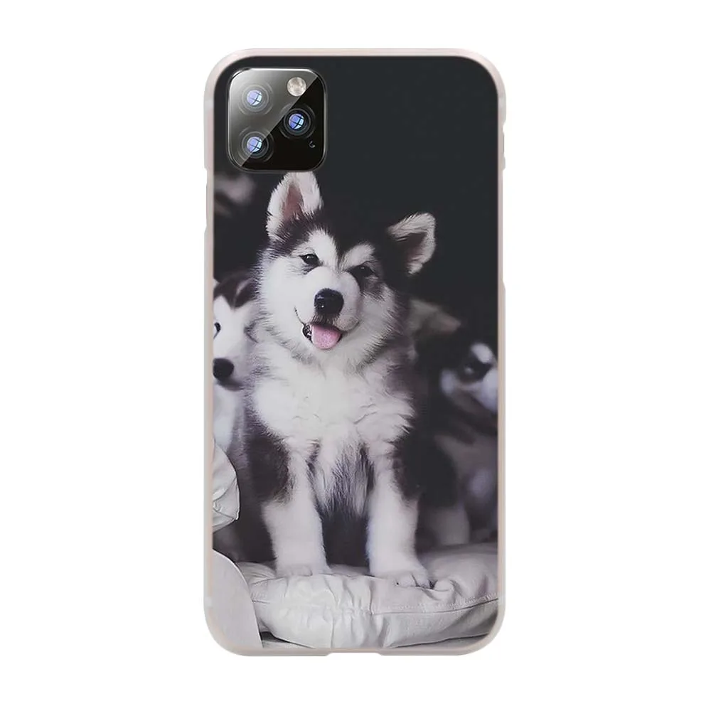 Игрушечная Лайка симпатичная собака щенок жесткий чехол для телефона Apple iPhone 11 Pro