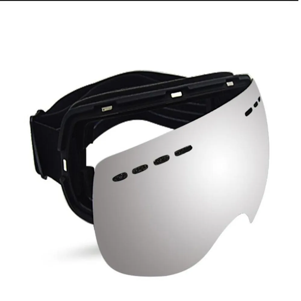 Лыжные очки противотуманные зеркальные линзы Сноуборд Снег очки для мужчин женщин молодежный для катания на коньках снегоход