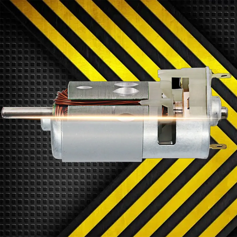 DC 12V мотор-редуктор с высоким крутящим моментом Электрический микро-редуктор скорости ed мотор эксцентриковый выходной вал микро-двигатель постоянного тока