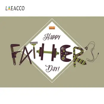 

Laeacco Father's day Hieroglyph background Tool ruler Razor Celebration Photography Customizable Background For Photo Studio