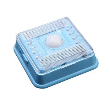 

Jiguoor 8 LED Motion Sensor Light Wireless Infrared Home Indoor Outdoor PIR Auto Sensor Motion Detector LED Night Light Lamp