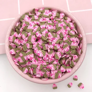 

100g/lot Polymer Soft Clay Cake Slices Sprinkles for Craft DIY Making Nail Art Decorations Scrapbooking Phone Case Accessories
