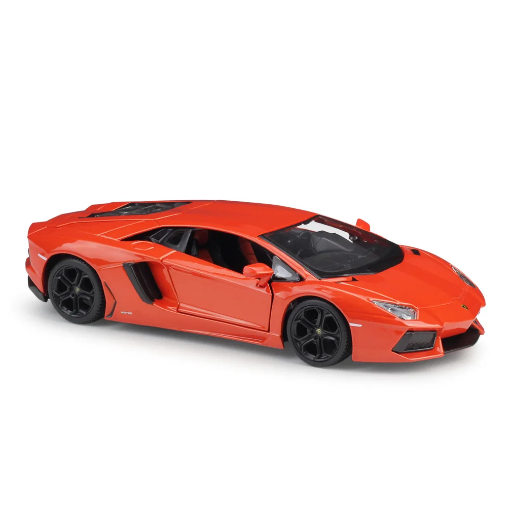 Maisto 1:24 Lamborghini Blue Aventador Lp700 Sports Car Simulation 