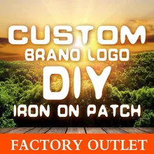 Betaling Voor Aangepaste Volgorde Van Hoge Kwaliteit Hot Transfer Iron On Stickers Merk Logo Factory Direct Prijs