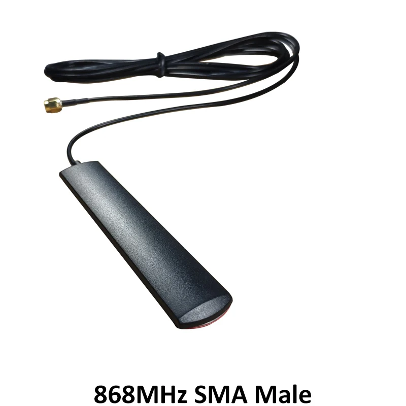 GSM антенна 868 МГц 915 МГц клееная полоса 868 м Соединительная антенна SMA-Male Разъем Антенна 3 м кабель 868 МГц 915 МГц антенна