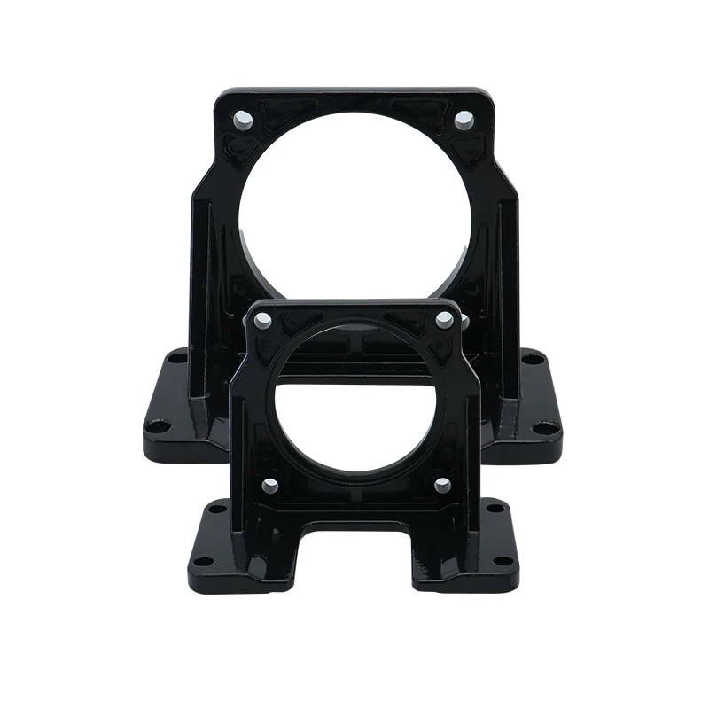 Motor Mounting Bracket HLTNC 42 57mm 60 80 8 6 90 110 130 Stepper Servo Motor Bracket / Horizontal Seat For NEMA17 23 34 Engine Fixed Mounting Base