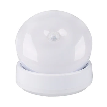 

Household Magnetic LED Night Light Lamp 360° Body Induction For Cabinet+Cable Energy Saving And Environmental Protection