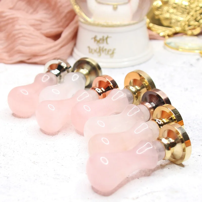 

Pink crystal fire lacquer seal seal fire lacquer seal wax seal hand account material personalized invitation seal wedding gift