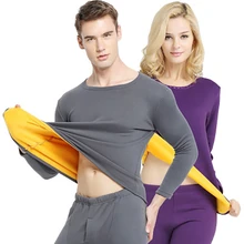 Кальсоны, зимнее бархатное плотное термобелье для мужчин и женщин, нижнее белье для мужчин и женщин, мягкая Термоодежда для влюбленных, Пижамный костюм