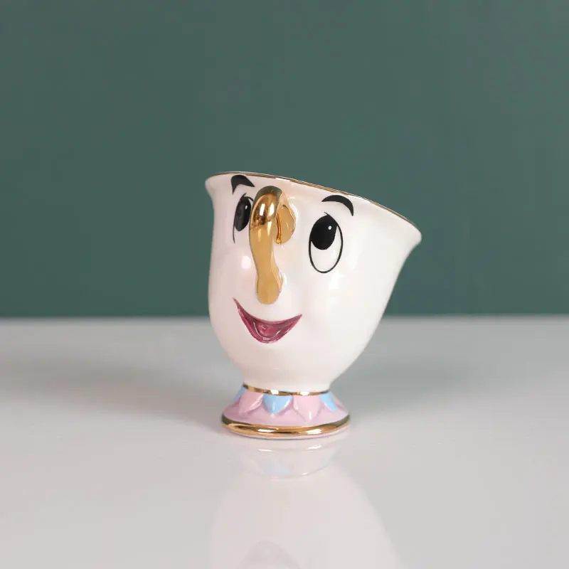 

New Cartoon Beauty And The Beast Teapot Mug Mrs Potts Chip Tea Pot Cup One Set Lovely Christmas Gift Fast Post