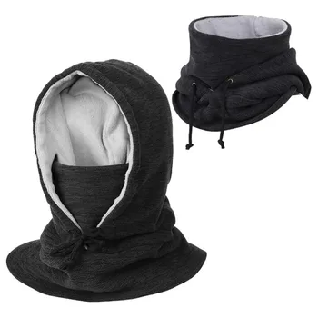 Sally Caps Volgelaatsmasker Fleece Cap Balaclava Halswarmer Hood Winter Sport Ski Mannen Vrouwen Tactische Masker Decoratieve Hoed nieuwe