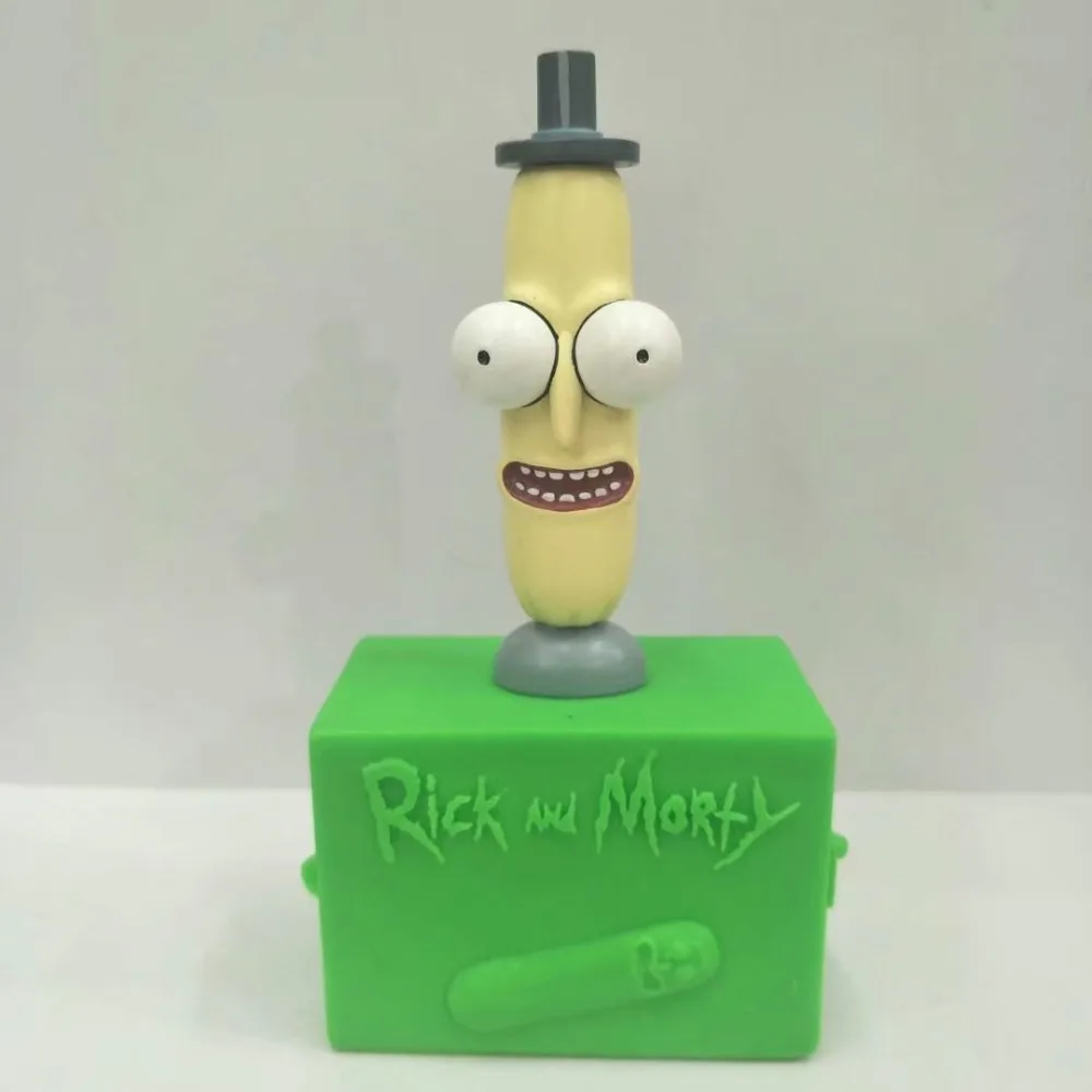 Vogue TV Series Adventure Anime Animation Rick and Morty Jerry Beth Summer Half body Figurines Action Figure Model Toys