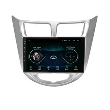 4G LTE Android 8,1 для HYUNDAI Solaris Accent 2011-2013 Мультимедиа стерео автомобильный dvd-плеер навигация gps радио