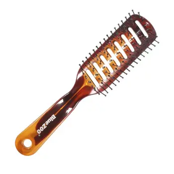 

Amber Oval Cushion Comb Men and Women Nylon Needle Anti-static Massage Hair Combs Brush
