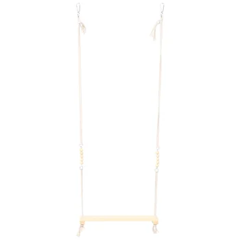 

1pc Rooster Funny Parrot Hanging Ladder Perch Stand Stand Swing