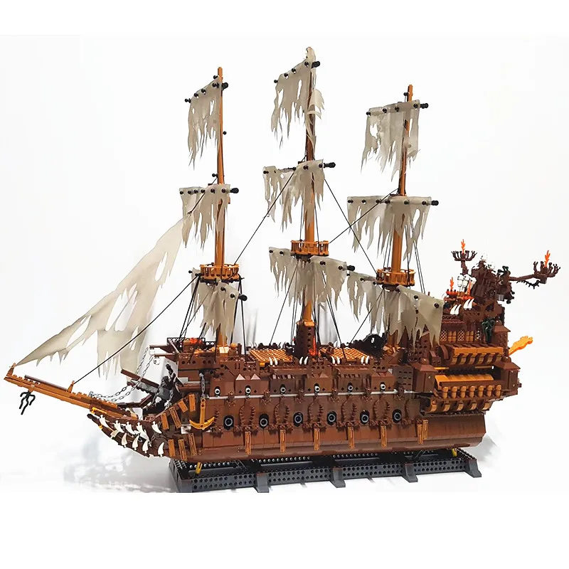 

Legoinglys Blcoks Pirates of The Caribbean Ship 16006 16009 22001 Building Blocks Toys Bricks Compatible with 4195 4184 16016