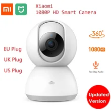 Xiaomi Mijia умная камера Веб-камера 1080P WiFi Pan-tilt ночное видение 360 Угол видео камера Детский Монитор домашняя камера безопасности