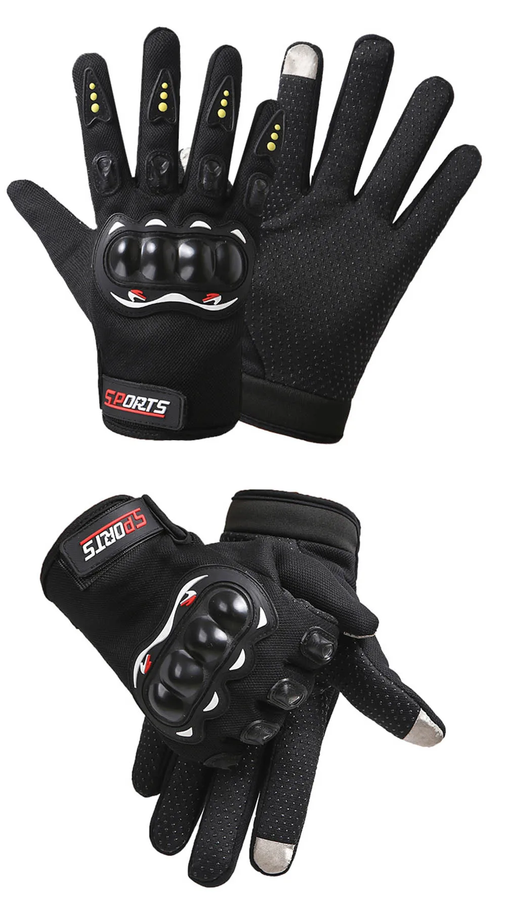 Unisex Touchscreen Cycling Gloves Men Women MTB Road Bike Bicycle Anti-slip Outdoor Sports Motorcycle Full Finger Gloves BC0472 (2)