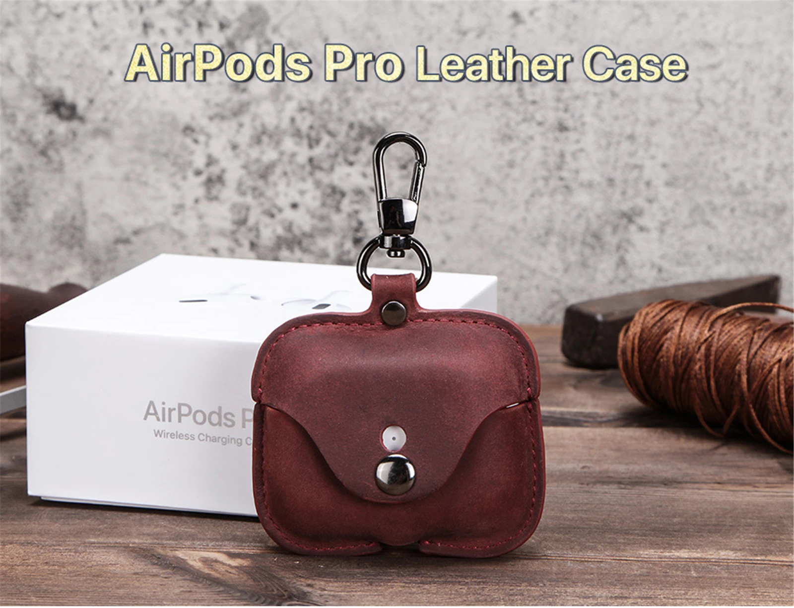 Чехол для AirPods Pro 3, чехол, Коке, беспроводные Bluetooth наушники, кожаный защитный чехол s для Apple Air Pods Pro Funda Capa