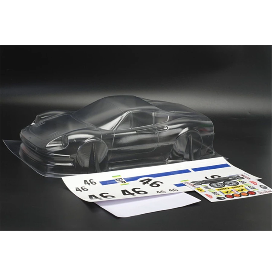 Ferrari Dino246 Clear Pc Body Shell 