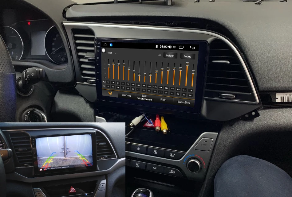 Clearance Idoing 9" Car Android 8.1 Radio Multimedia Player For Hyundai Elantra 6 2015-2018 GPS Navigation 4G+64G Octa Core NO 2 DIN DVD 6