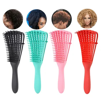 

New Scalp Massage Comb Hair Brush Women Detangle Hairbrush Anti-tie Knot Combs Detangler Massage Brush Combs Styling Tools L429