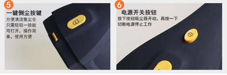 Che zhi cool 120 Вт влажный/сухой пылесос всасывающий вместительный всасывающий пылесос Высокая мощность Ck-6601