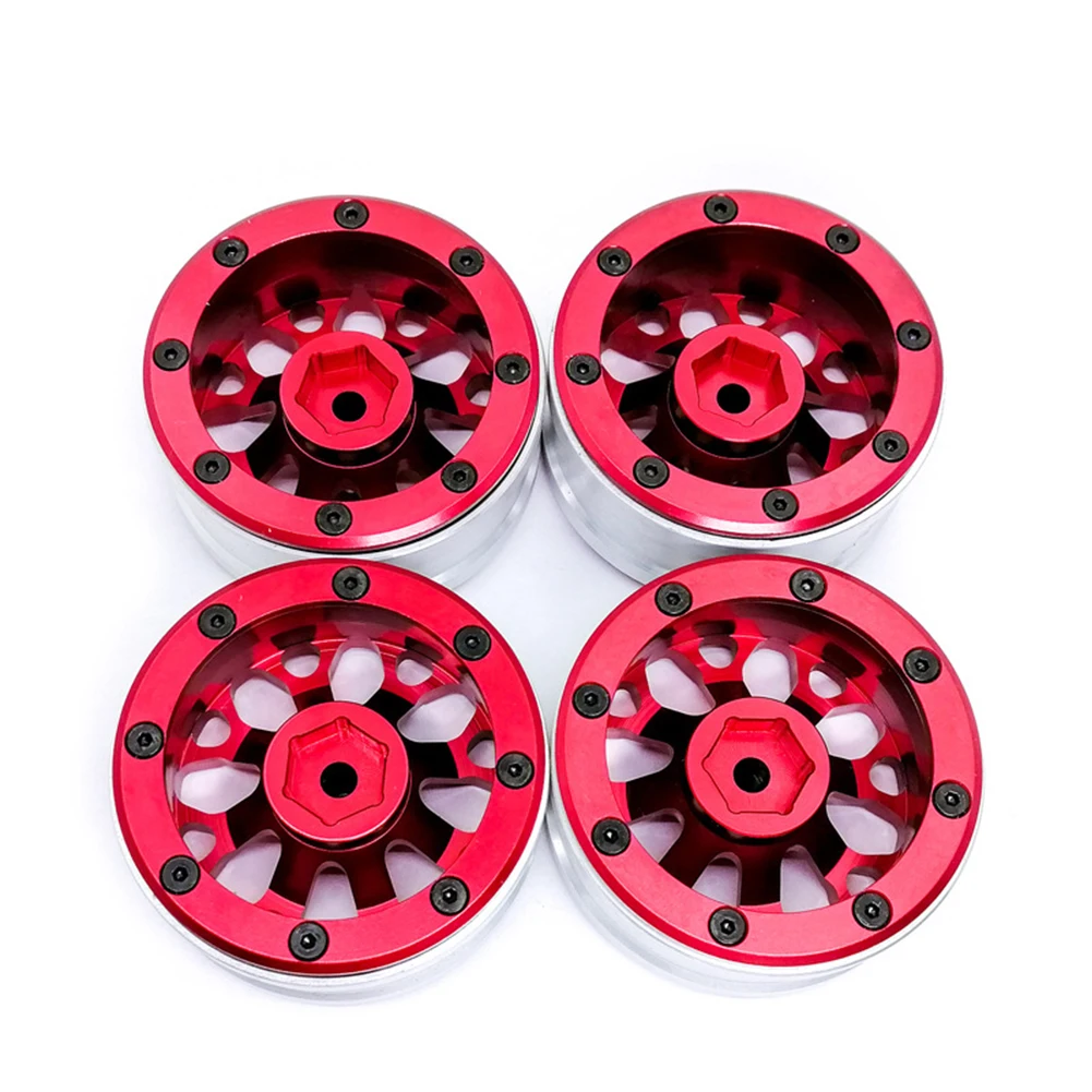 

Shock-proof RC Car Wheels Replacement Bead Lock For RC Cralwer Durable SCX10 Toys Axial 1:10 1.9'' Spare Parts Crush-resistant