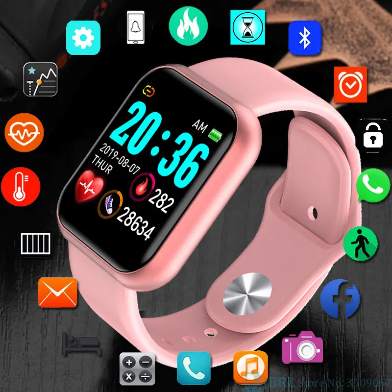 Новые Bluetooth Смарт-часы для женщин и мужчин Android IOS Электроника Wach фитнес-трекер