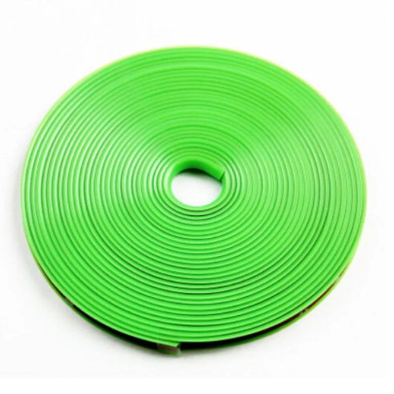 CARPRIE 8 Meter Roll Car Wheel Hub Tire Sticker Car Decorative Styling Strip Wheel Rim Cover Tire Protection Care 90730
