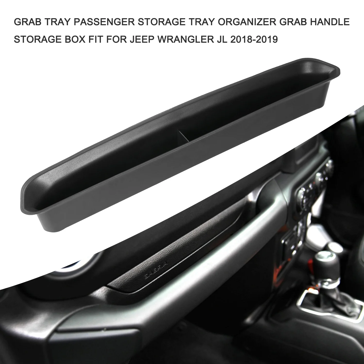 Hot New Grab Tray Passenger Storage Tray Organizer Grab Handle Storage