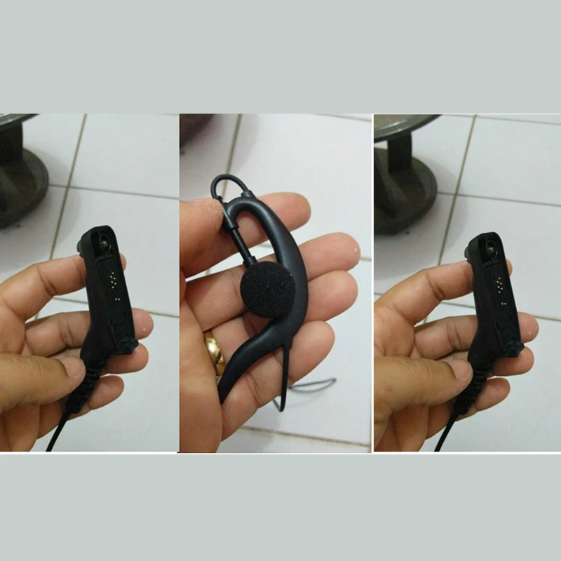 Для Motorola Radio XIR P8268 черный ушной наушник DP4400 P8200 APX4000 APX2000 APX6000 XPR6300 DGP5550 рация