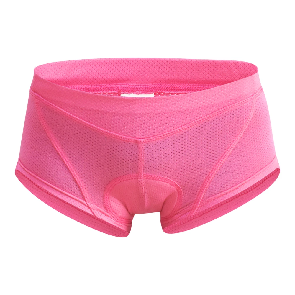 Women's Cycling Underwear 3D Padded Breathable Lightweight Shorts Quick Dry Bike Underpants