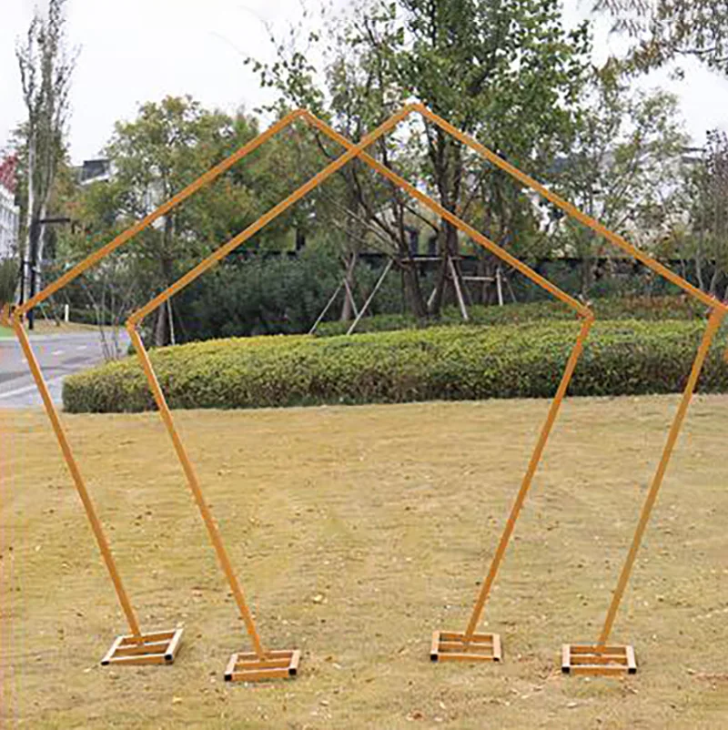 New-wedding-props-iron-art-pentagonal-frame-geometric-arch-sen-department-wedding-stage-background-decoration-flowers (5)
